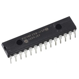 1 pcs - Microchip PIC18F258-I/SP, 8bit PIC Microcontroller, PIC18F, 40MHz, 32 kB, 256 B Flash, 28-Pin SPDIP
