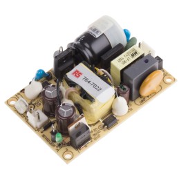 1 pcs - MEAN WELL Switching Power Supply, EPS-35-24, 24V dc, 1.5A, 36W, 1 Output, 120 - 370 V dc, 85 - 264 V ac