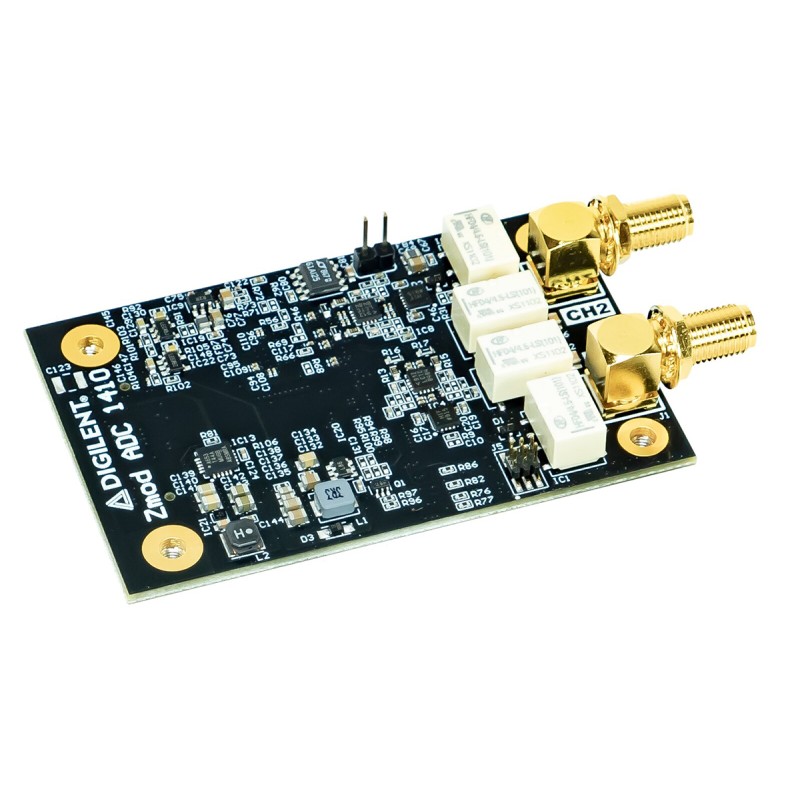 1 pcs - Digilent 410-396 Zmod ADC 1410 Expansion Module for Dual-Channel 14-Bit Analog-to-Digital Converter Module