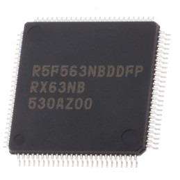 1 pcs - Renesas Electronics R5F563NBDDFPV0, 32bit RX Microcontroller, RX63N, 100MHz, 1 MB Flash, 100-Pin LFQFP