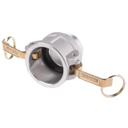 1 pcs - RS PRO Hose Connector, Straight Cam & Groove Coupling, BSP 1-1/2in 1-1/2in ID, 17 bar