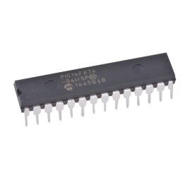 1 pcs - Microchip PIC16F876-04I/SP, 8bit PIC Microcontroller, PIC16F, 20MHz, 8k x 14 words Flash, 28-Pin PDIP