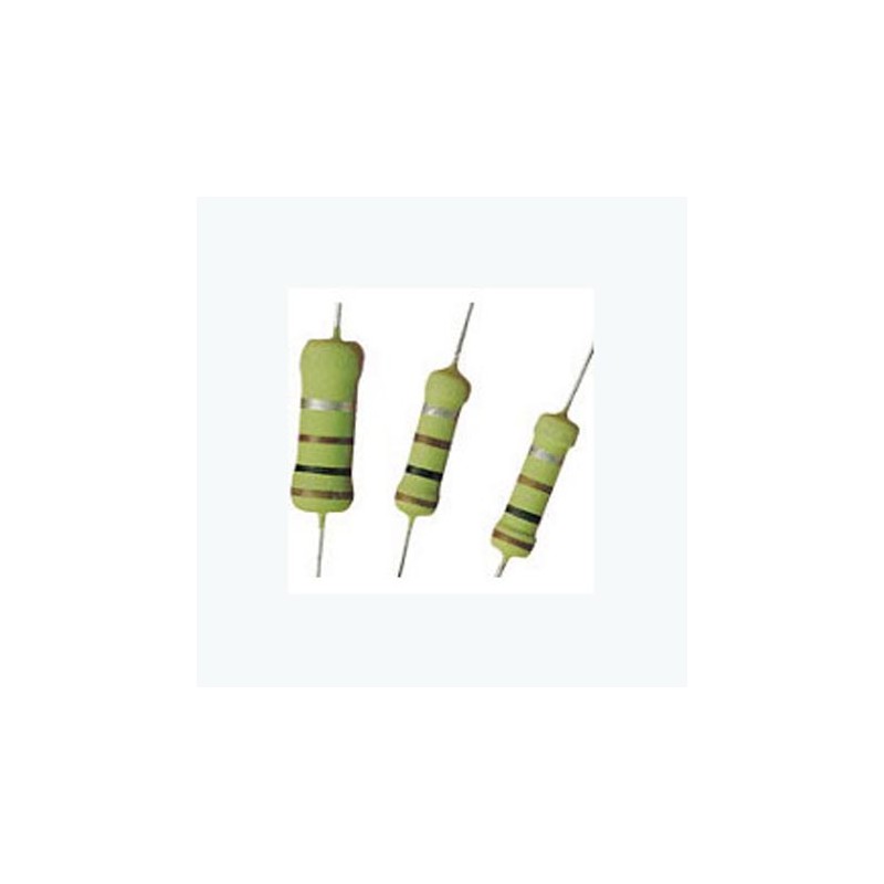 1000 pcs - Arcol Ohmite 10Ω Silicone Ceramic Resistor 1W ±10% OX100KE