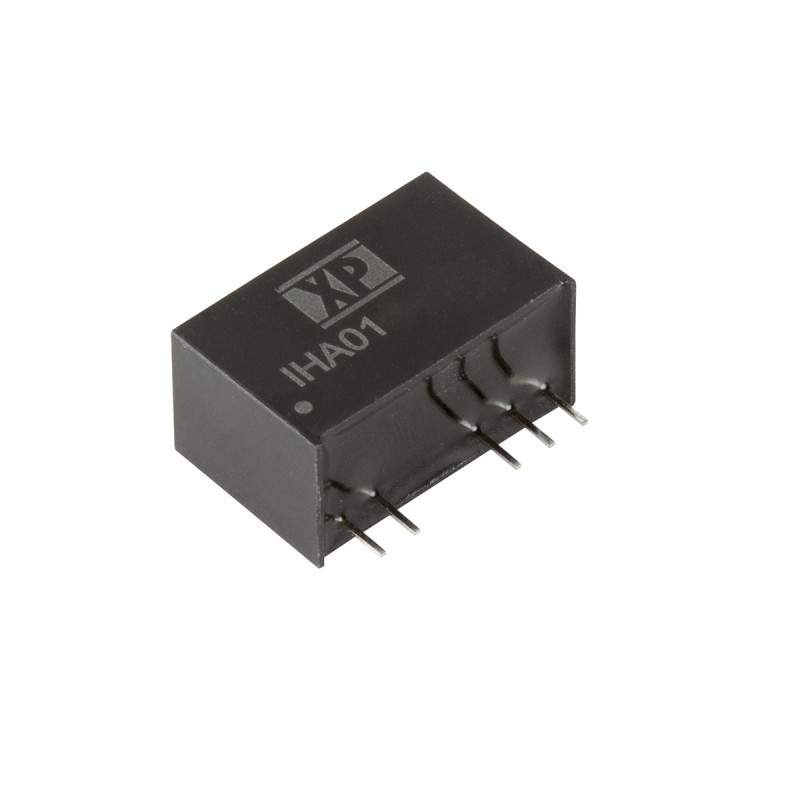 1 pcs - XP Power IHA01 DC-DC Converter, ±15V dc/ ±33mA Output, 13.5 - 16.5 V dc Input, 1W, Through Hole, +85°C Max Temp
