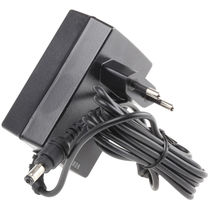1 pcs - MEAN WELL 18W Plug-In AC/DC Adapter 12V dc Output, 1.5A Output