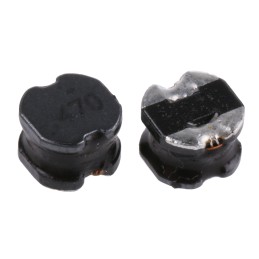 1000 pcs - Bourns, SRN6045, 6045 Shielded Wire-wound SMD Inductor with a Ferrite Core, 47 μH ±20% Semi-Shielded 1.3A Idc Q:13