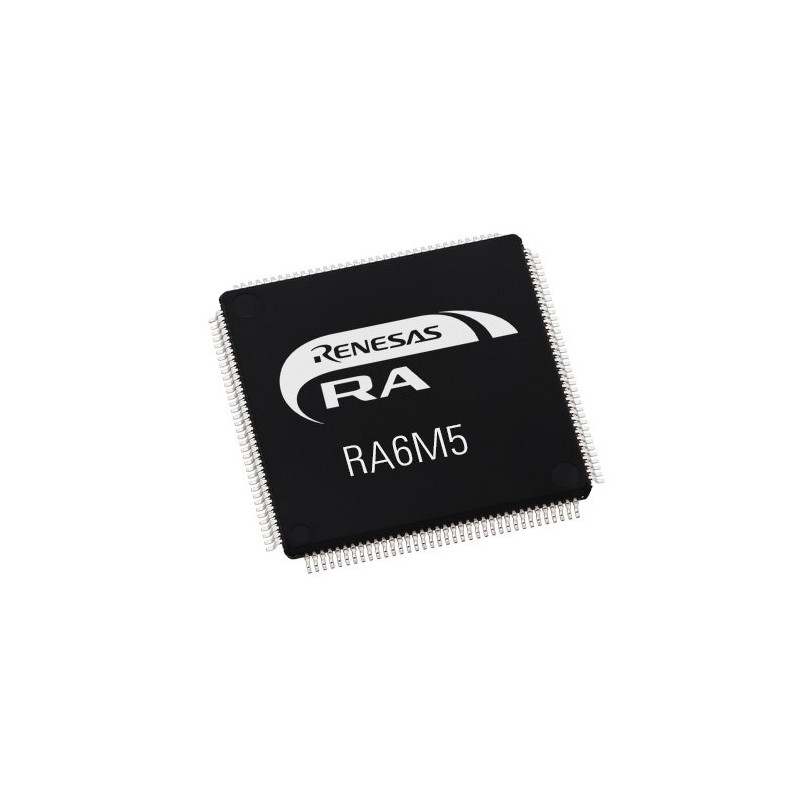 1 pcs - Renesas Electronics R7FA6M5BH3CFBAA0, 32bit ARM Cortex M33 Microcontroller, RA6M5, 200MHz, 2.048 MB, 512 kB Flash,