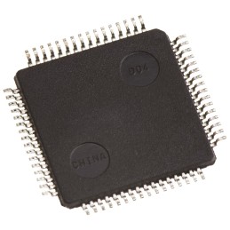 1 pcs - Microchip PIC18F67J60-I/PT, 8bit PIC Microcontroller, PIC18F, 41.667MHz, 128 kB Flash, 64-Pin TQFP