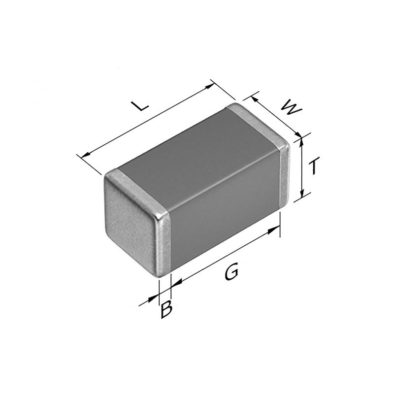 1000 pcs - TDK 68pF Multilayer Ceramic Capacitor MLCC, 50V dc V, ±5% , SMD