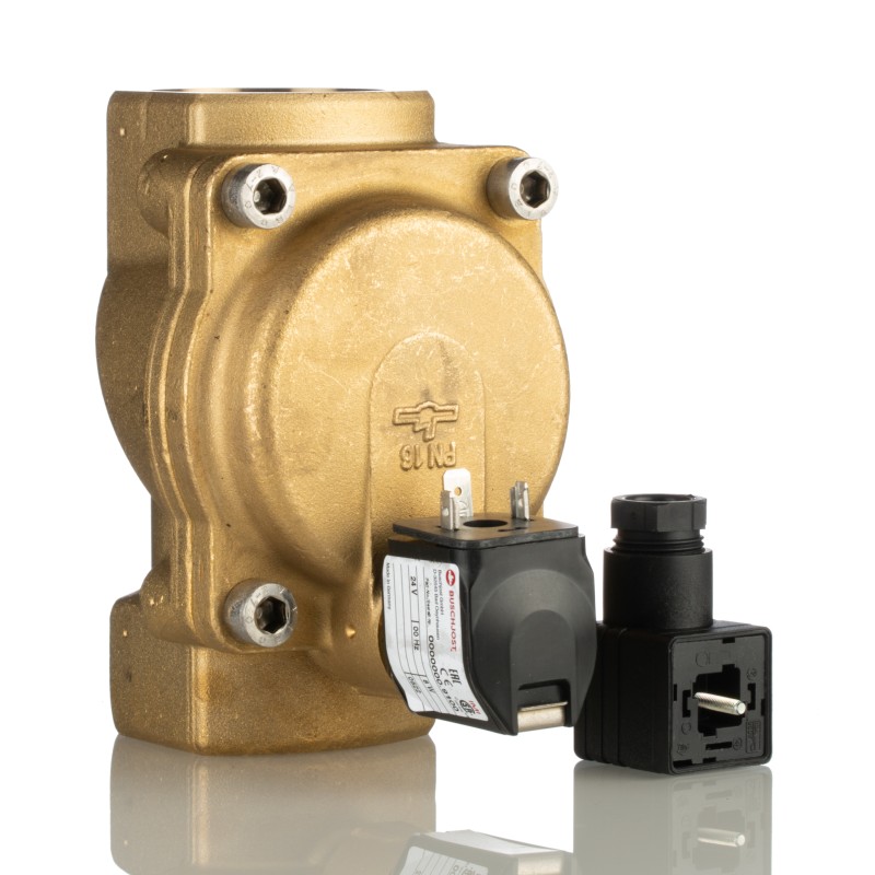 1 pcs - Norgren Solenoid Valve 8240600.9101.02400, 2 port(s) , NC, 24 V dc, 1-1/2in