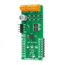 1 pcs - MikroElektronika Brushless 9 Click Motor Controller for TC78B027FTG
