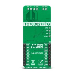 1 pcs - MikroElektronika Brushless 9 Click Motor Controller for TC78B027FTG