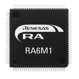 1 pcs - Renesas Electronics R7FA6M1AD3CFMAA0, 32bit ARM Cortex M4 Microcontroller, RA6M1, 120MHz, 512 kB Flash, 64-Pin LQFP