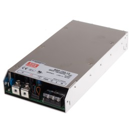 1 pcs - MEAN WELL Switching Power Supply, RSP-750-12, 12V dc, 62.5A, 750W, 1 Output, 127 - 370 V dc, 90 - 264 V