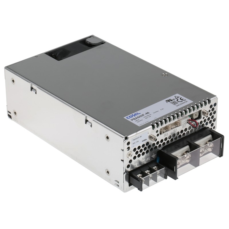 1 pcs - Cosel Embedded Switch Mode Power Supply (SMPS), PBA600F-48, 48V dc, 13A, 624W, 1 Output, 120 - 350 V dc, 85
