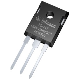 1 pcs - Silicon N-Channel MOSFET, 24 A, 650 V, 3-Pin TO-247 Infineon IMW65R083M1HXKSA1