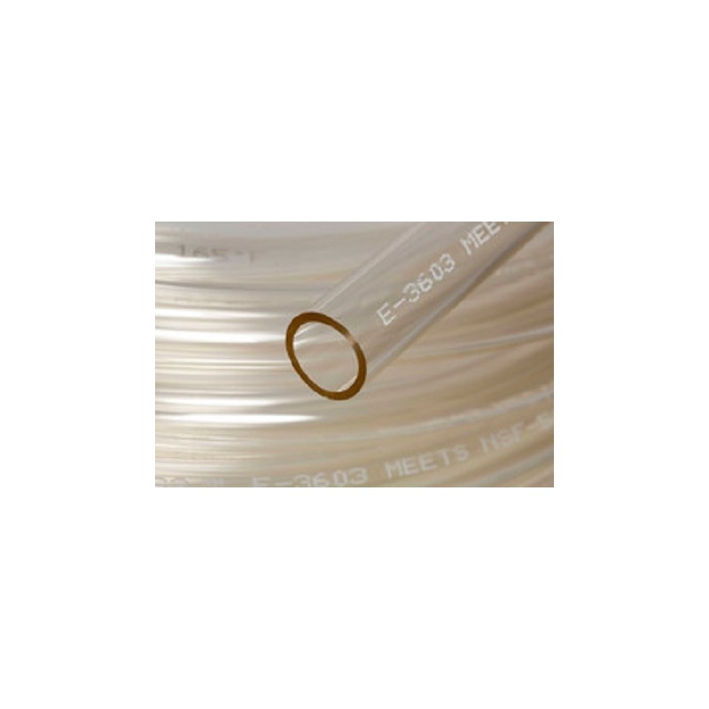 1 pcs - Saint Gobain Tygon® E-3603 Process Tubing, Special PVC, 6.4mm ID, 11.1mm OD, Clear, 15m
