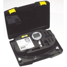 1 pcs - Parker 1/4 in Digital Pressure Gauge 100bar Bottom Entry, SCJN-KIT-100, 0bar min., ServiceJunior 100