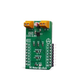 1 pcs - MikroElektronika DC Motor 11 Click Analogue, GPIO MIKROE-3649
