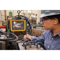 1 pcs - Fluke 8.5mm probe Inspection Camera, 1.2m Probe Length, 800 x 600pixels Resolution, LED Illumination, Elastomer Coated