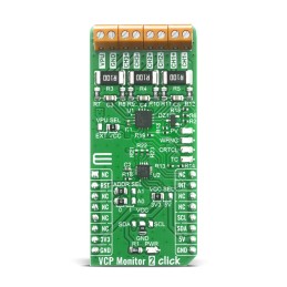 1 pcs - MikroElektronika VCP Monitor 2 Click Current Measurement, Voltage Measurement for INA3221-Q1 for ECU
