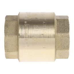 1 pcs - RS PRO Brass Single Check Valve, BSPP 1in, 12 bar