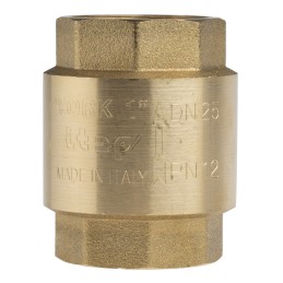 1 pcs - RS PRO Brass Single Check Valve, BSPP 1in, 12 bar