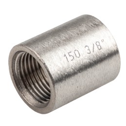 1 pcs - RS PRO Stainless Steel Pipe Fitting Socket, Female G 3/8in x Female G 3/8in