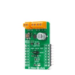 1 pcs - MikroElektronika DC Motor 17 Click Motor Controller for TC78H660FTG