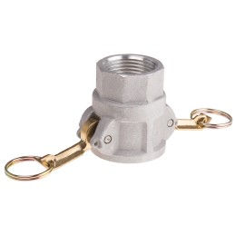 1 pcs - RS PRO Hose Connector, Straight Cam & Groove Coupling 1in 1in ID, 17 bar