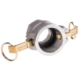 1 pcs - RS PRO Hose Connector, Straight Cam & Groove Coupling 1in 1in ID, 17 bar