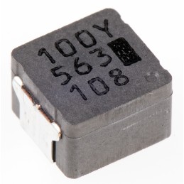 1000 pcs - Panasonic, ETQP4M, 0645 Wire-wound SMD Inductor with a Metal Core, 10 μH ±20% Wire-Wound 8.3A Idc