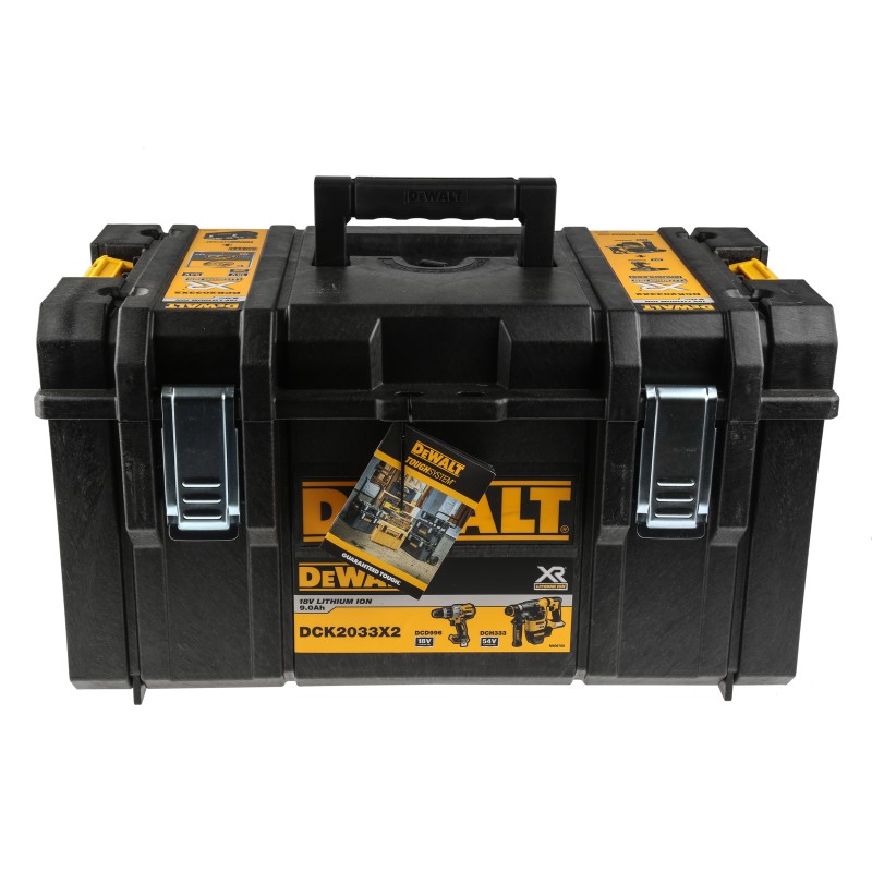 1 pcs - DeWALT DCK2033X2-GB, 18V Cordless Cordless Power Tool Kit