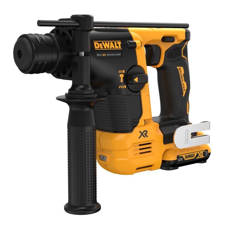 1 pcs - DeWALT DCH SDS Plus 12V Cordless Hammer Drill, UK Plug