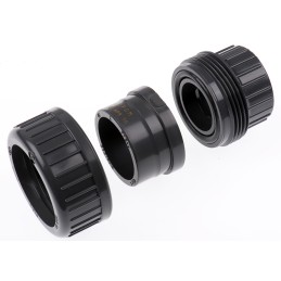 1 pcs - Georg Fischer Straight Union PVC Pipe Fitting, 32mm