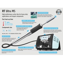 1 pcs - Weller Electric Ultra Soldering Iron Set, 150W, for use with WX Stations