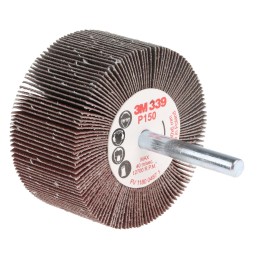 1 pcs - 3M Aluminium Oxide Flap Wheel, 60mm Diameter, P150 Grit