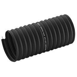 1 pcs - Contitech Black TPE Reinforced Flexible Ducting, 10m, 63mm Bend Radius