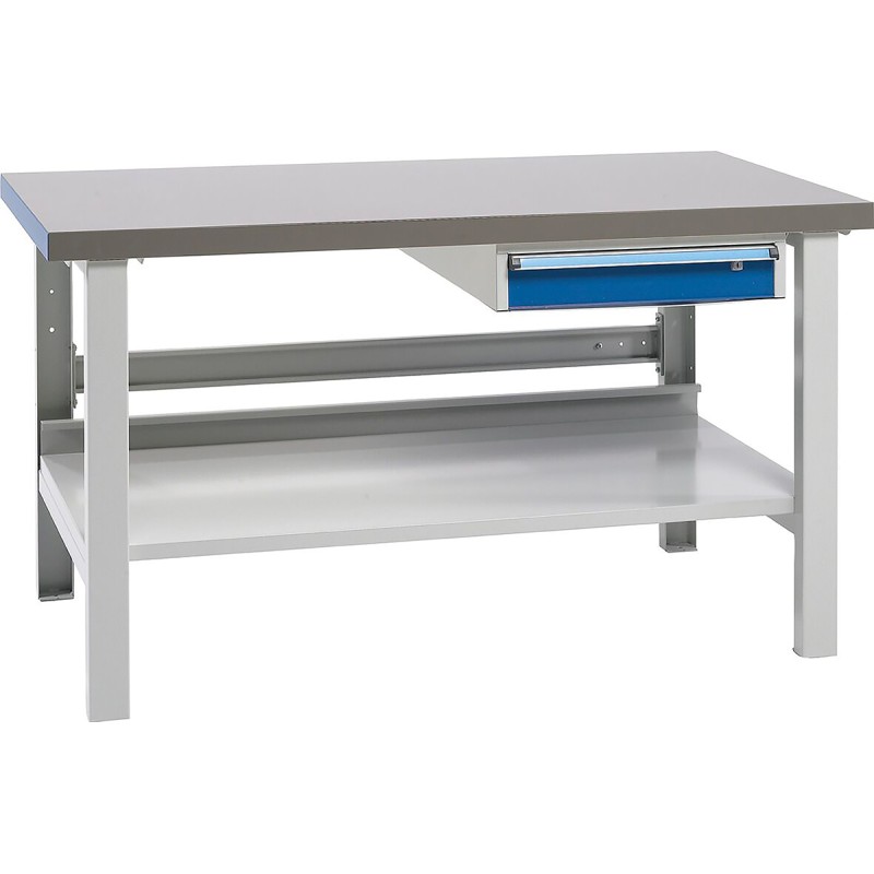1 pcs - Treston -, C13041110 Workbench, 750kg Max Load, 850mm x 1500mm