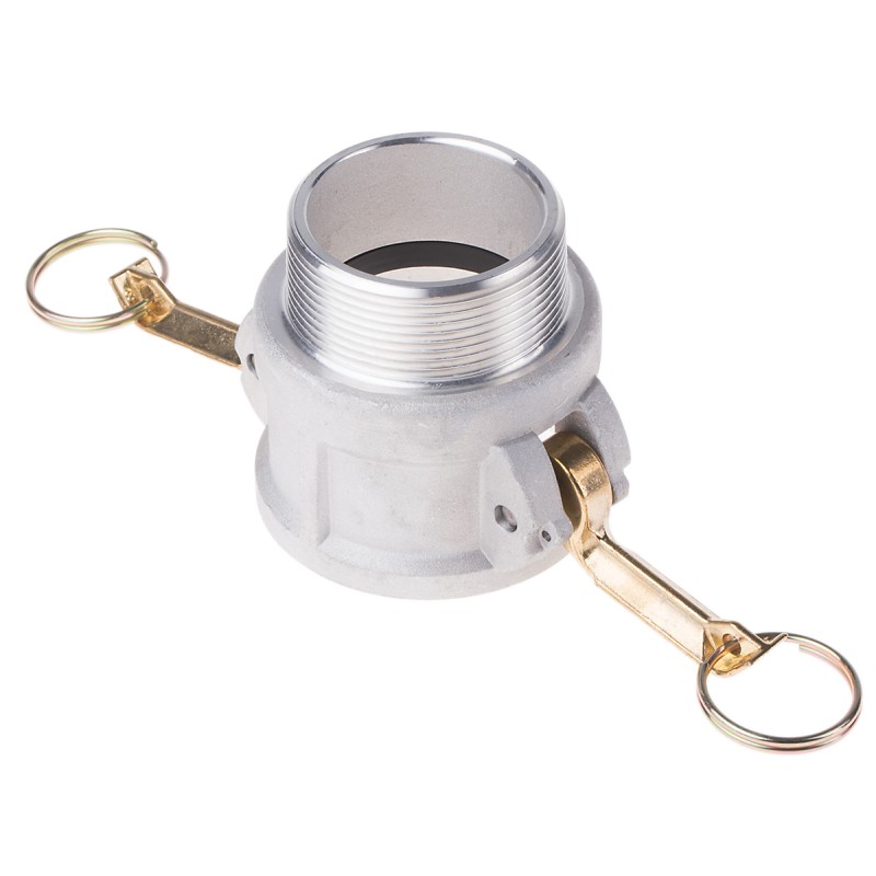 1 pcs - RS PRO Hose Connector, Straight Cam & Groove Coupling, BSP 2in 2in ID, 17 bar