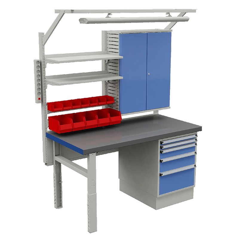 1 pcs - Treston Steel Workbench, 850mm x 1500mm