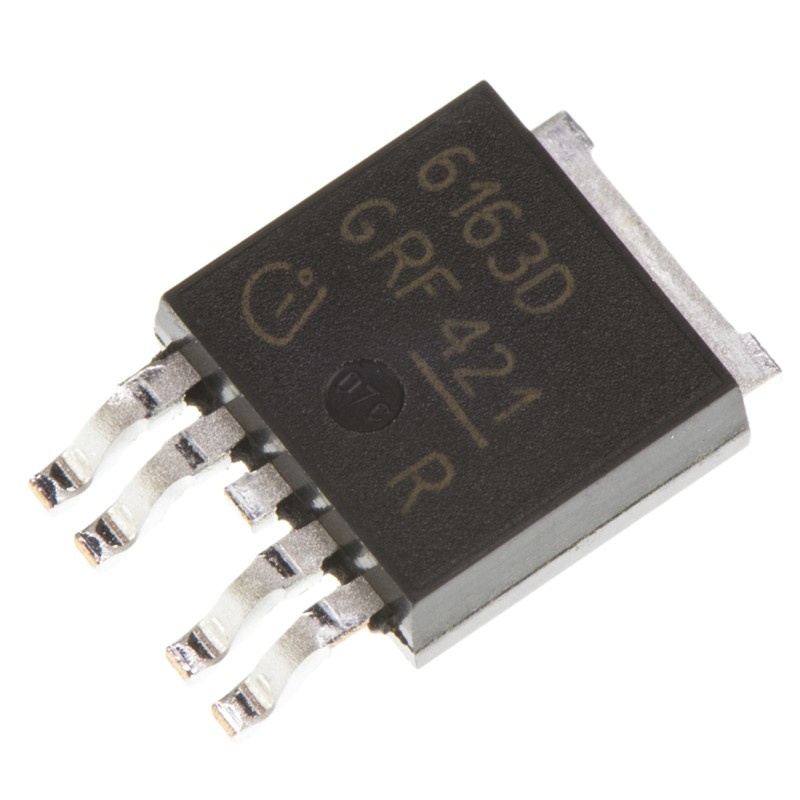 1 pcs - Infineon BTS6163DAUMA1High Side, High Side Switch Power Switch IC 5-Pin, TO-252