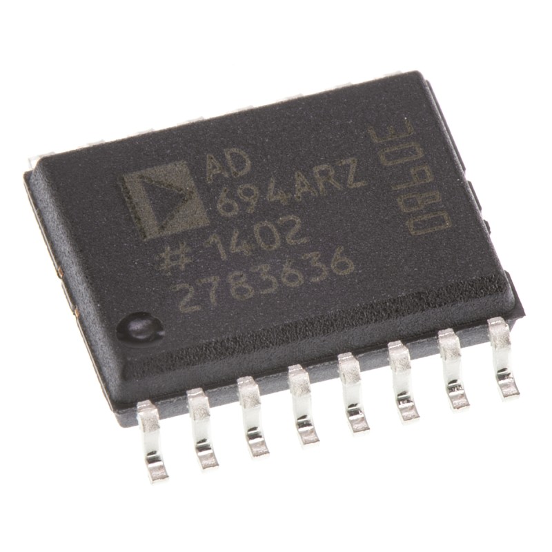 1 pcs - AD694ARZ Analog Devices, 0 - 20 mA, 4 - 20 mA Current Loop Transmitter 16-Pin SOIC W