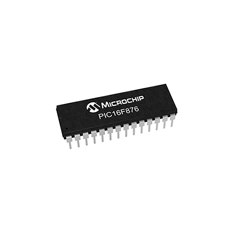 1 pcs - Microchip PIC16F876-20I/SP, 8bit PIC Microcontroller, PIC16F, 20MHz, 14 kB Flash, 28-Pin SPDIP