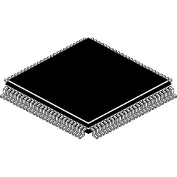 1 pcs - STMicroelectronics STM32F417VGT6TR, 32bit ARM Cortex M4 Microcontroller, STM32F4, 168MHz, 1.024 MB Flash, 100-Pin LQFP