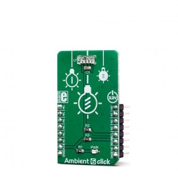 1 pcs - MikroElektronika Ambient 6 Click Light Sensor for VEML7700