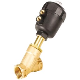 1 pcs - Burkert Angle type Pneumatic Actuated Valve, G 1/2in, 16 bar