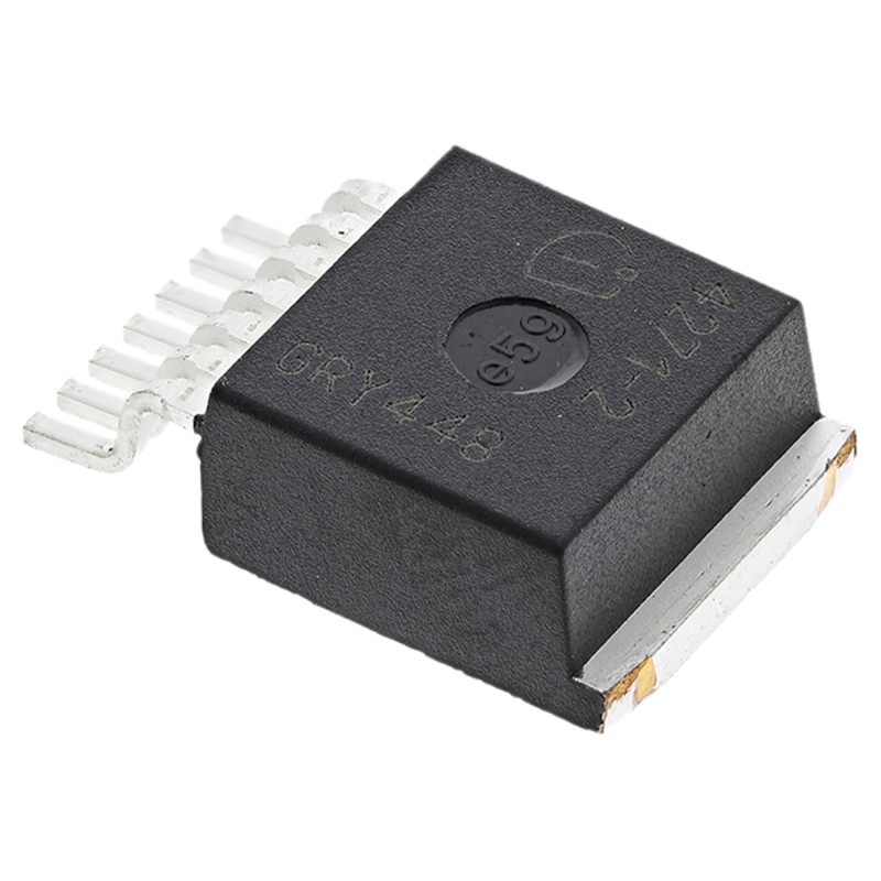 1 pcs - Infineon TLE42712GATMA1, 1 Low Dropout Voltage, Voltage Regulator 800mA, 4.9 - 5.1 V 7-Pin, D2PAK (TO-263)