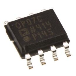 1 pcs - OP07CSZ Analog Devices, Op Amp, 600kHz, 8-Pin SOIC