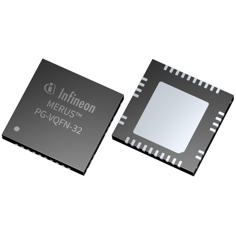 1 pcs - Infineon, 2-ChannelClass-D6W, 32-Pin MLPQ 32 7x7 IRS2452AM